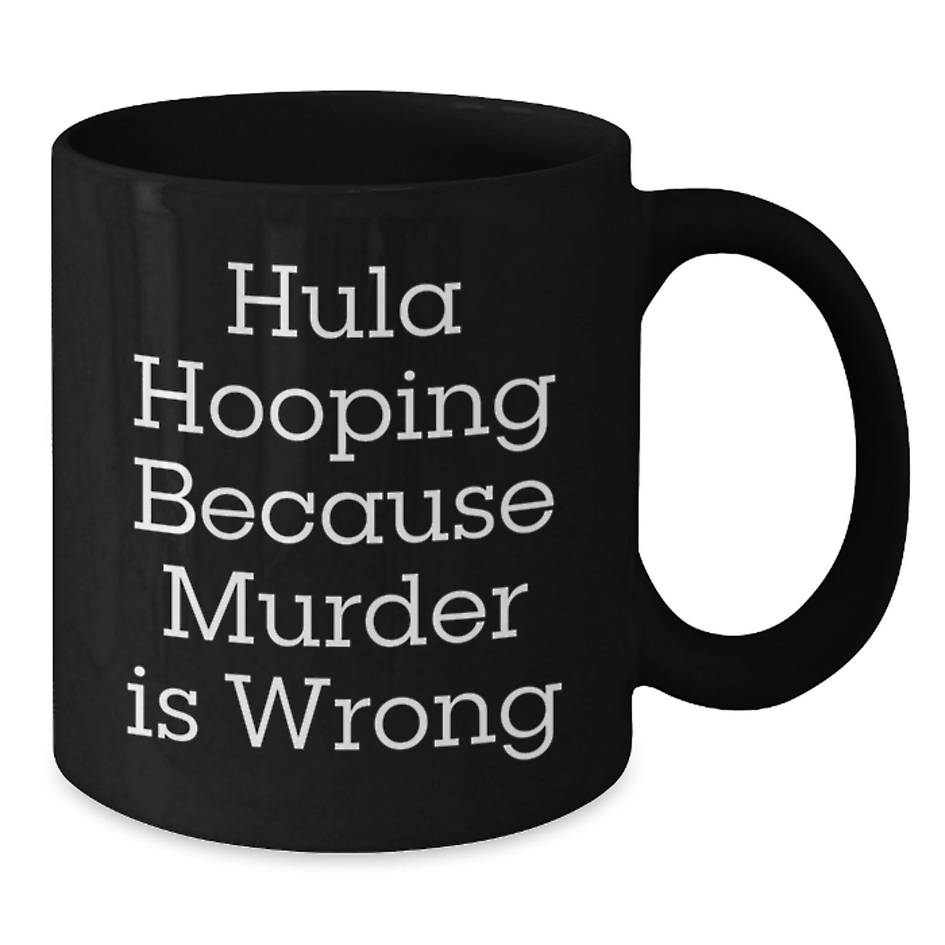Hula Hooping Gifts for Men Funny Black Coffee Mugs from Friends for Unique Christmas Unique Gifts - Additional