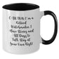 Funny Watchmaker Gifts from Men, Women, or Friends to Watchmaker, Men, or Women - Two Tone Coffee Mug for Christmas Unique presents - Additional