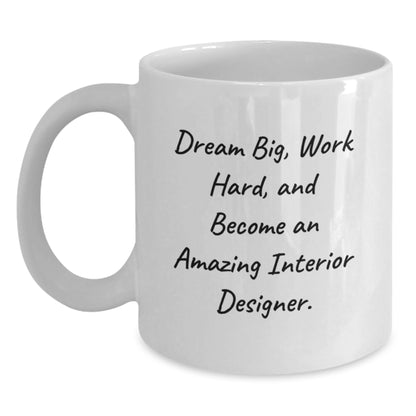 Inspirational Interior Designer Gifts from Friends, Unique Birthday Unique Gifts for Them to Dream Big, Work Hard, and Become Amazing - Main