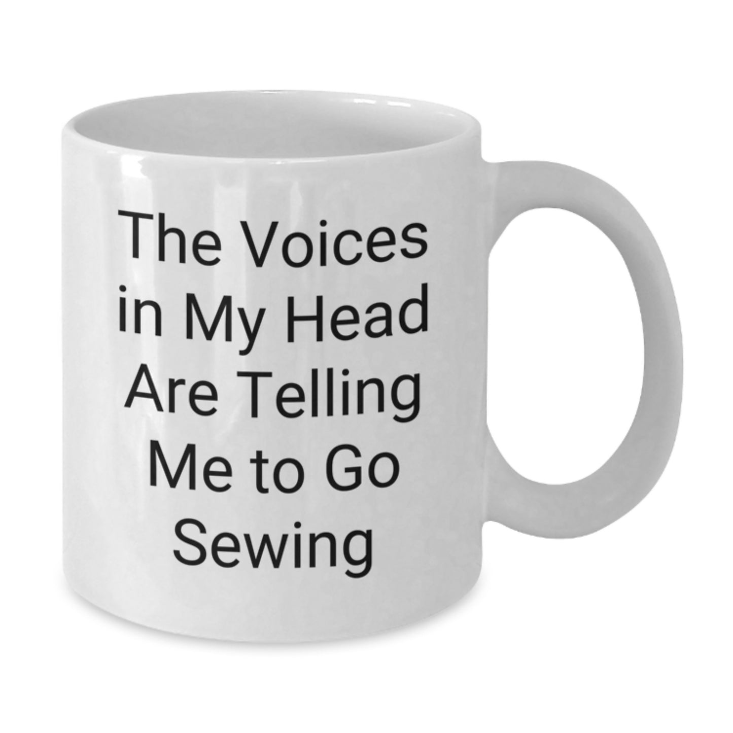Funny Sewing Quotes White Coffee Mug Gifts for Women Friends - Unique Christmas Unique Gifts from Women to Sewing Enthusiasts - Additional