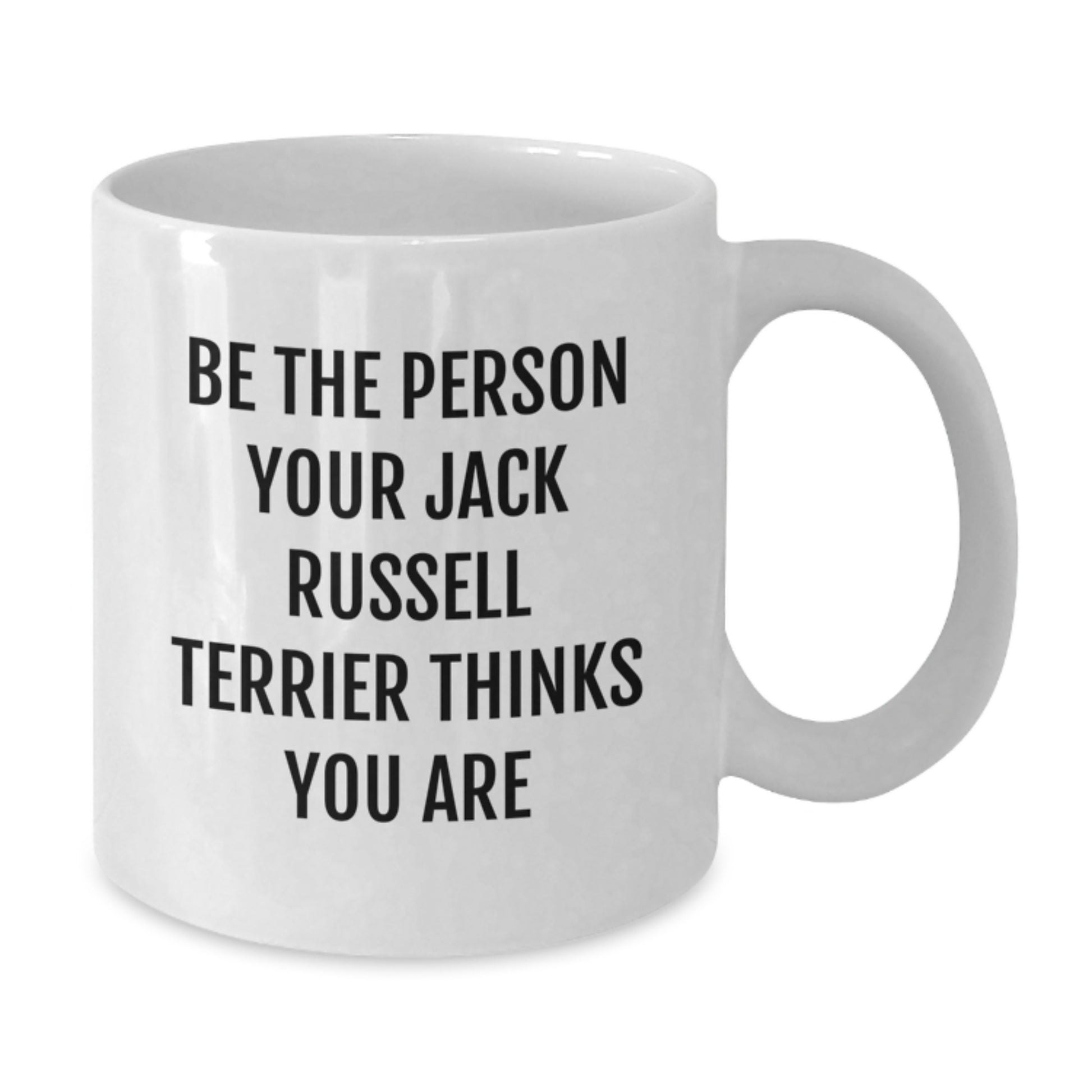 Funny Jack Russell Terrier Dog Gifts from Friends and Family for Him Her White Coffee Mug Birthday Unique Presents - Additional