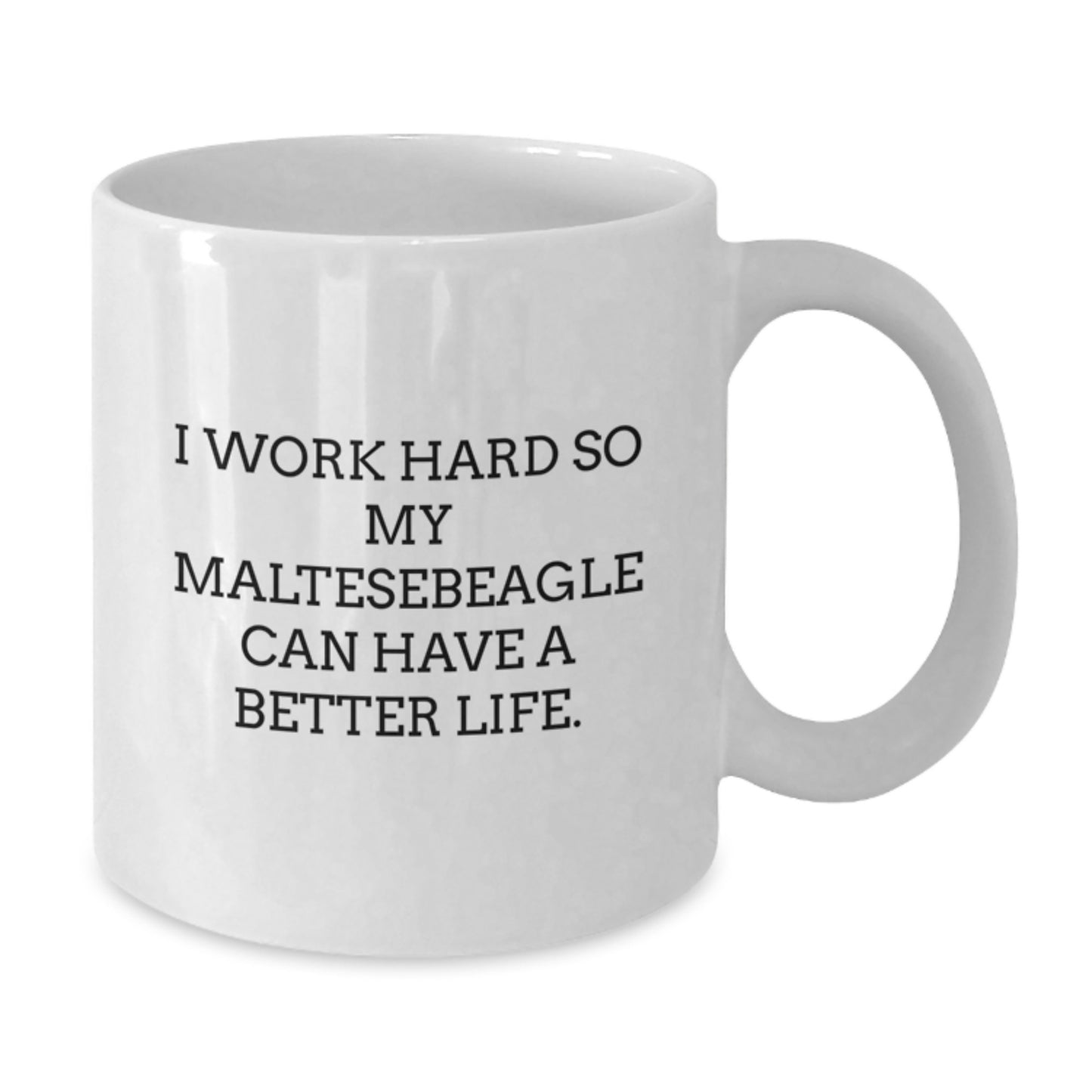Funny Maltese Dog Lover Gifts from Friends, Inspirational Quote White Coffee Mug for Maltese Dog Owners, Birthday Unique Gifts for Maltese Dog Enthusiasts - Additional