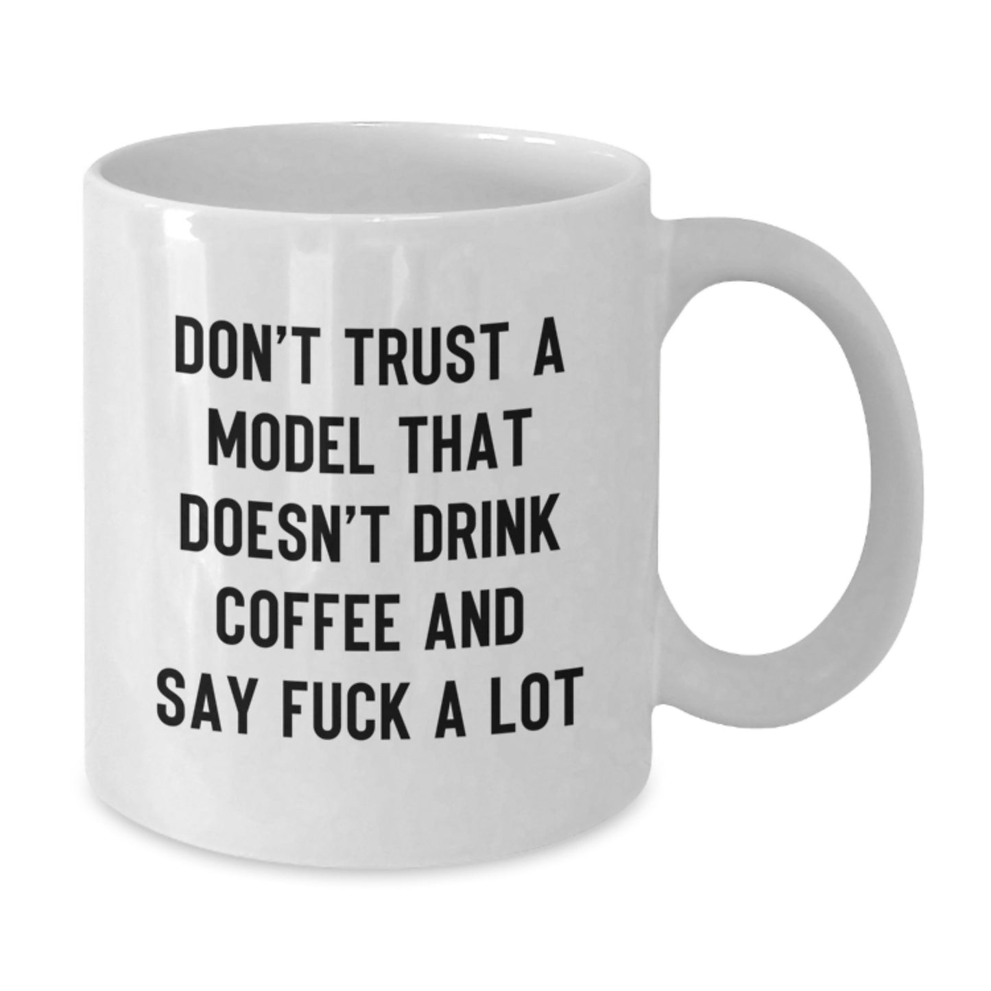 Funny Gifts from Friends, Unique White Coffee Mugs for Model Enthusiasts, Christmas Unique Gifts - Additional