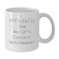 Funny Watchmaker Gifts from Friends, Unique Christmas Unique Gifts for Watchmaker, Men, Women, Friends - Officially The World's Coolest Watchmaker White Coffee Mug - Additional