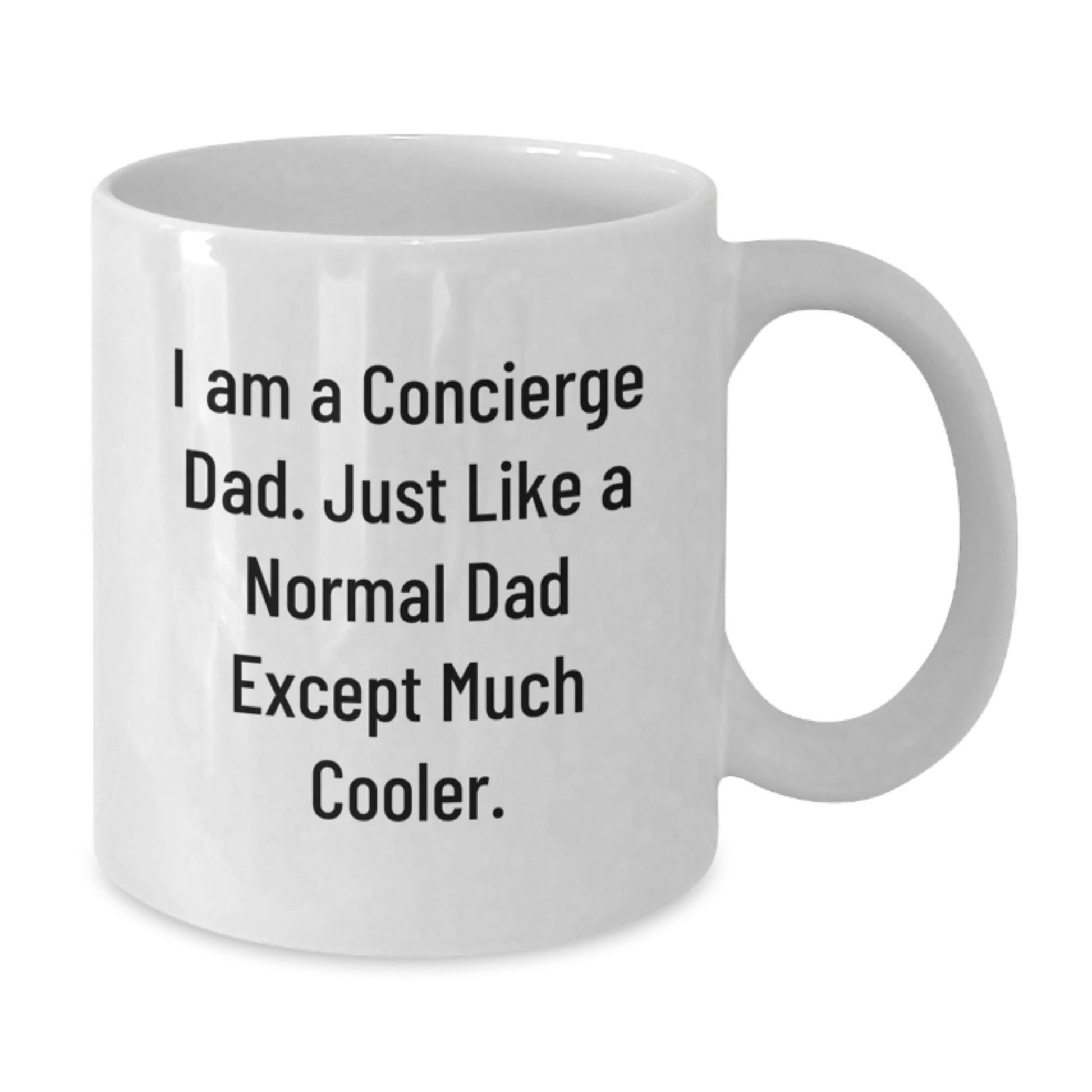 Funny Concierge Dad Gifts from Men to Friends for Christmas Unique Mugs - Additional