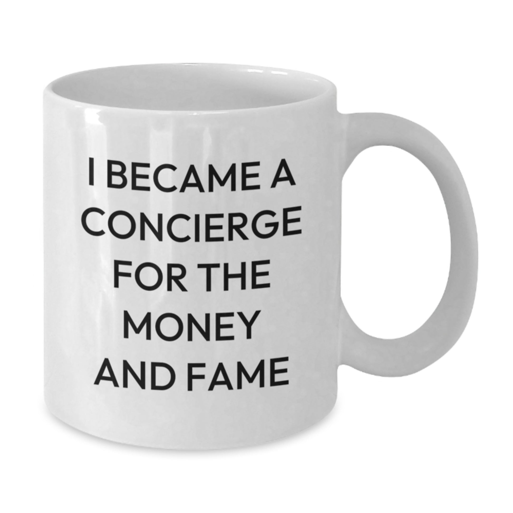 Concierge Service Inspired Funny Quote Gifts from Friends to Family, White Coffee Mugs for Men and Women Graduation Unique Concierge Gifts - Additional