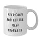 Funny Pilot Gifts from Friends, Unique Pilot Coffee Mugs for Men, White Pilot Mug, Keep Calm and Let the Pilot Handle It Christmas Unique Gifts - Additional