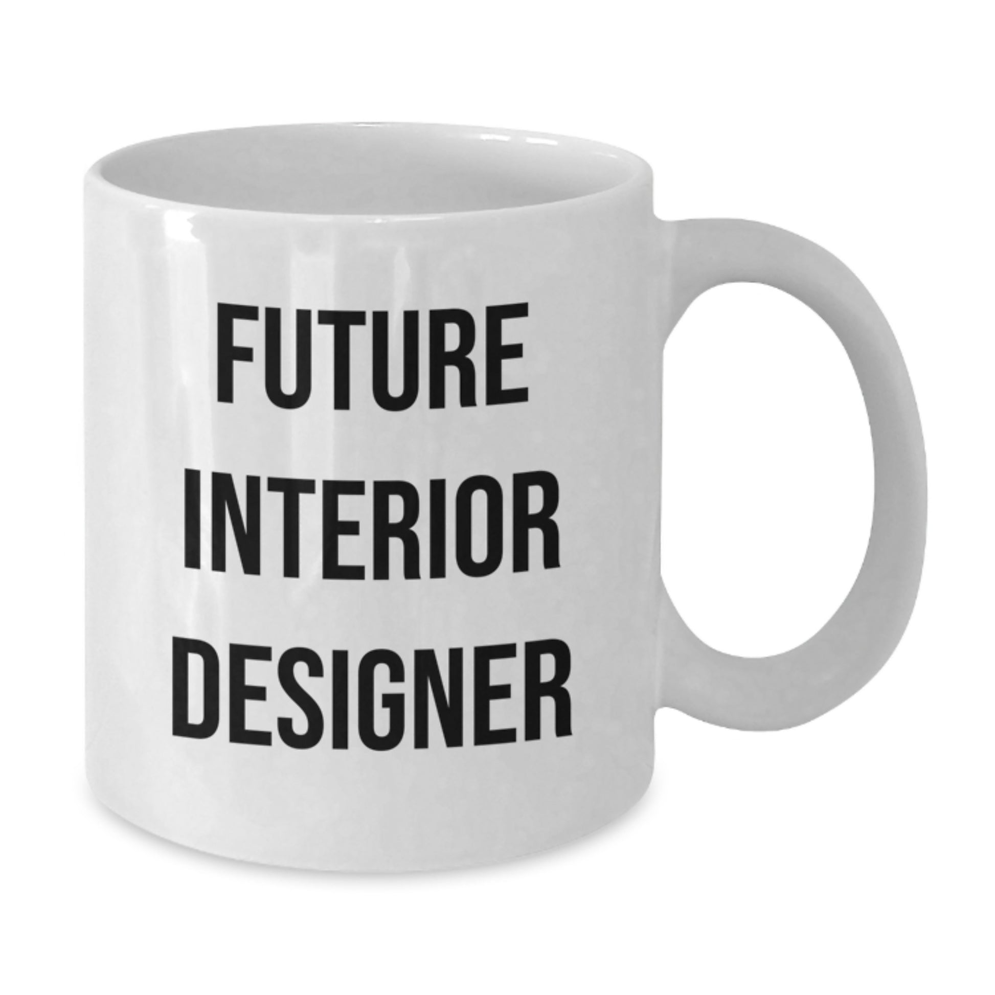 Funny Inspirational Quotes for Future Interior Designers Christmas Unique Gift, Gifts from Friends to Interior Designer, White Coffee Mug, Funny Inspirational Quote - Additional