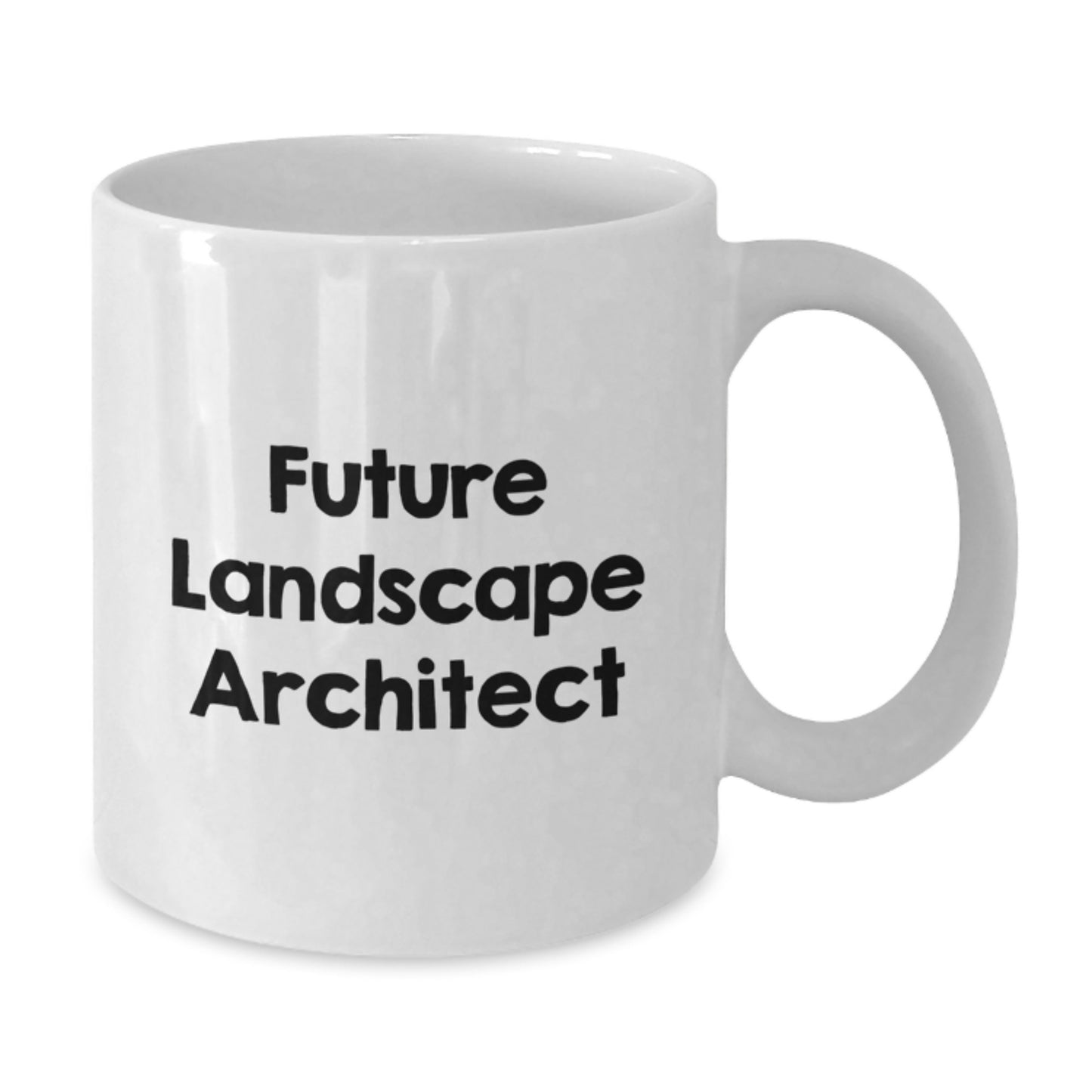 Funny Landscape Architect Gifts from Friends for Men - Future Landscape Architect White Coffee Mug, Christmas Unique Mug - Additional