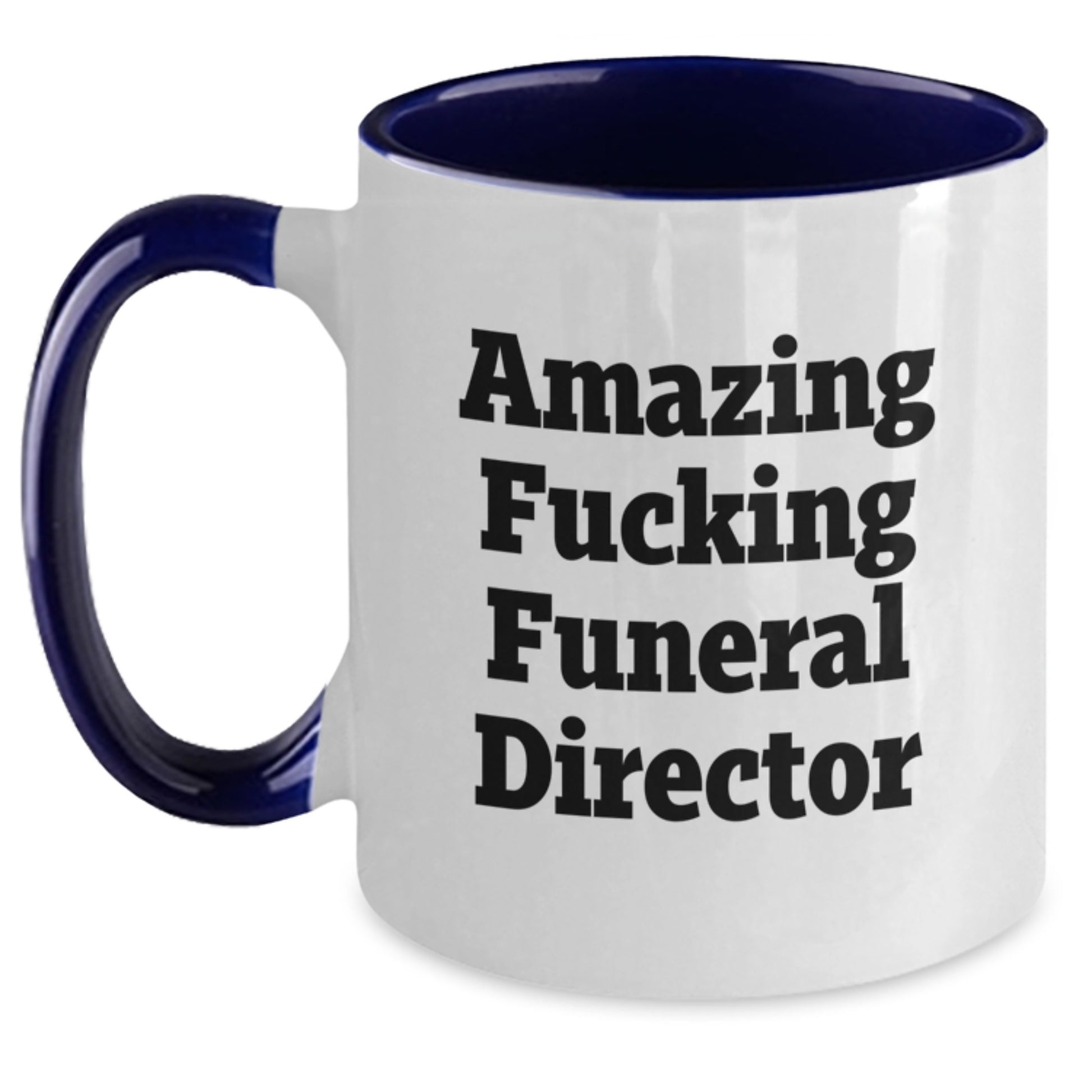 Funny Gifts for Funeral Directors, Amazing 'F--king' Funeral Director Mugs, Christmas Unique Presents for Men, Women, Friends, Family - Main