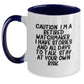 Watchmaker Humor Funny Two Tone Coffee Mug Gifts from Men for Friends and Family this Christmas - Main