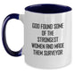 Funny Surveyor Quotes Gifts for Surveyor Women Friends from Women Surveyor Enthusiasts Two Tone Coffee Mug - Black and White, Red and White, Navy and White, Pink and White - Christmas Unique Gifts - Main