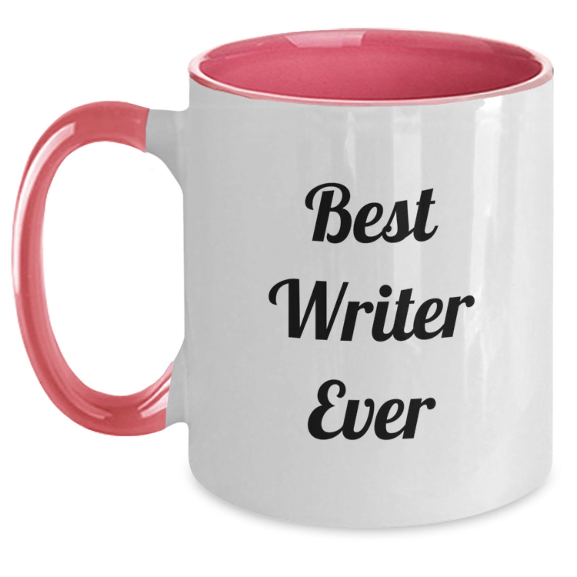 Writer's Best Friend, Funny Quote Two Tone Coffee Mug, Gifts from Friends for Graduation, 11oz Ceramic Mug - Main