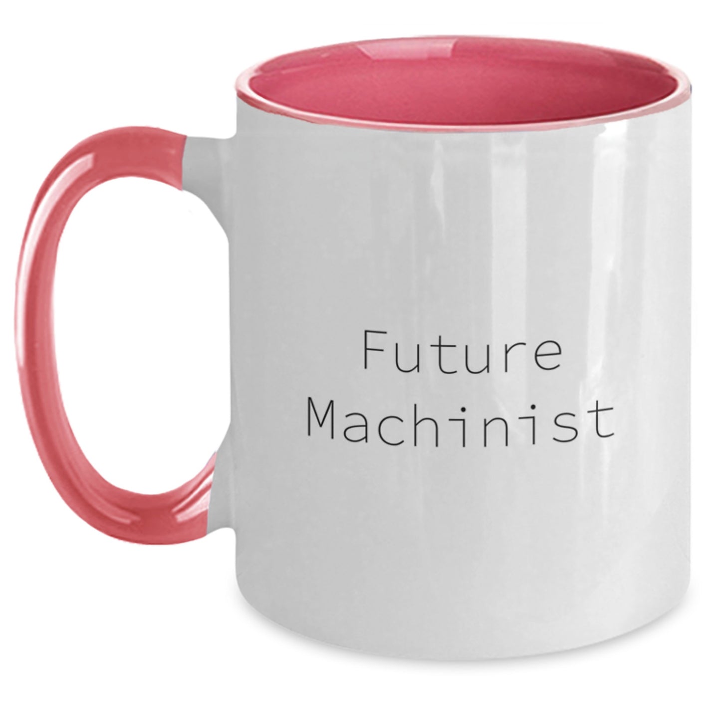 Funny Future Machinist Gifts from Friends, Unique Christmas Unique Gifts for Machinist, Two Tone Coffee Mug - Main