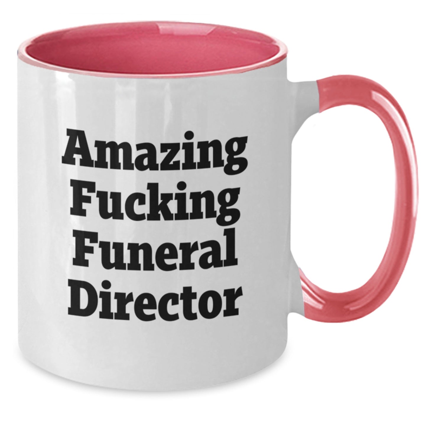 Funny Gifts for Funeral Directors, Amazing 'F--king' Funeral Director Mugs, Christmas Unique Presents for Men, Women, Friends, Family - Additional