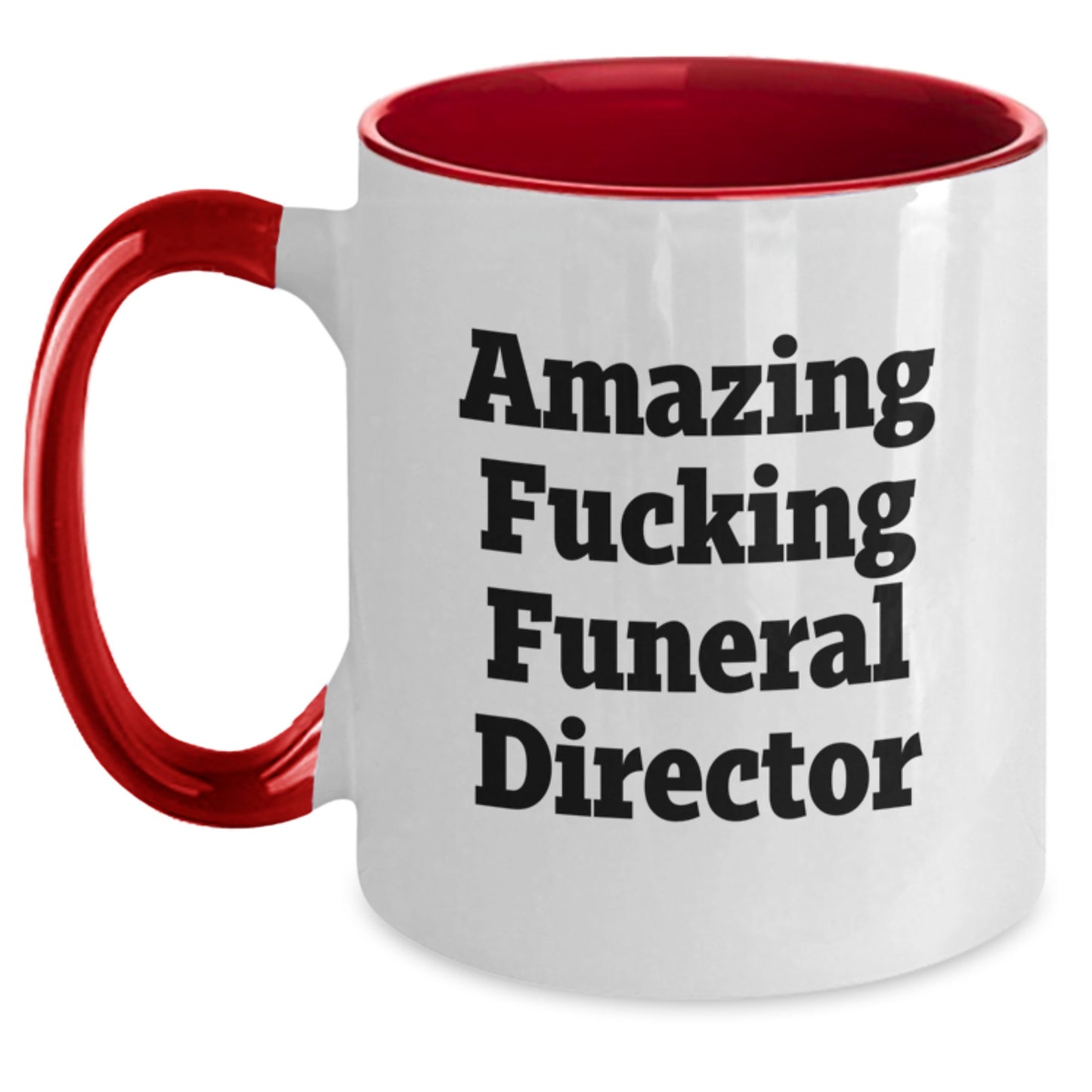 Funny Gifts for Funeral Directors, Amazing 'F--king' Funeral Director Mugs, Christmas Unique Presents for Men, Women, Friends, Family - Main