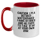Watchmaker Humor Funny Two Tone Coffee Mug Gifts from Men for Friends and Family this Christmas - Main