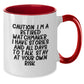 Watchmaker Humor Funny Two Tone Coffee Mug Gifts from Men for Friends and Family this Christmas - Additional