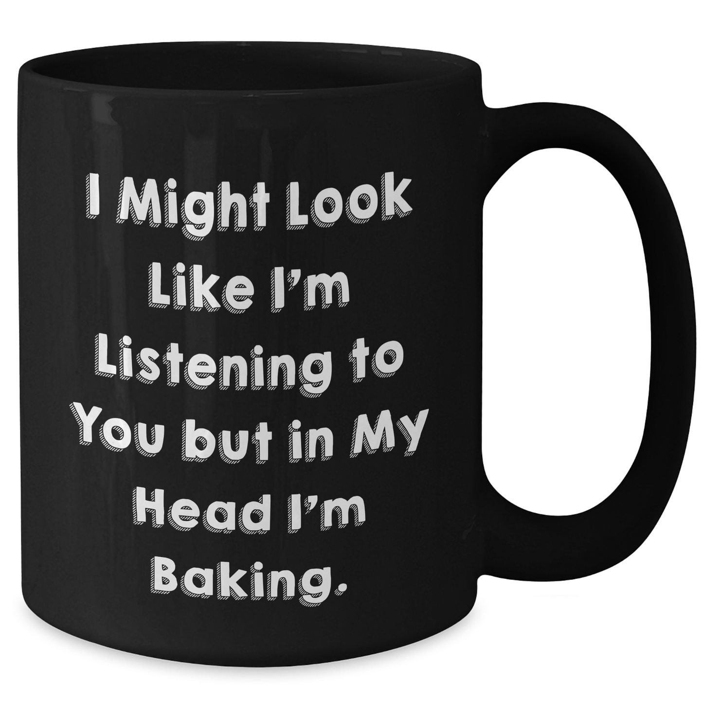 Baking Gifts for Him, Funny Quote Dad Mug, Unique Father's Day Unique Gifts from Men, Black Coffee Mug for Baking Enthusiasts - Additional