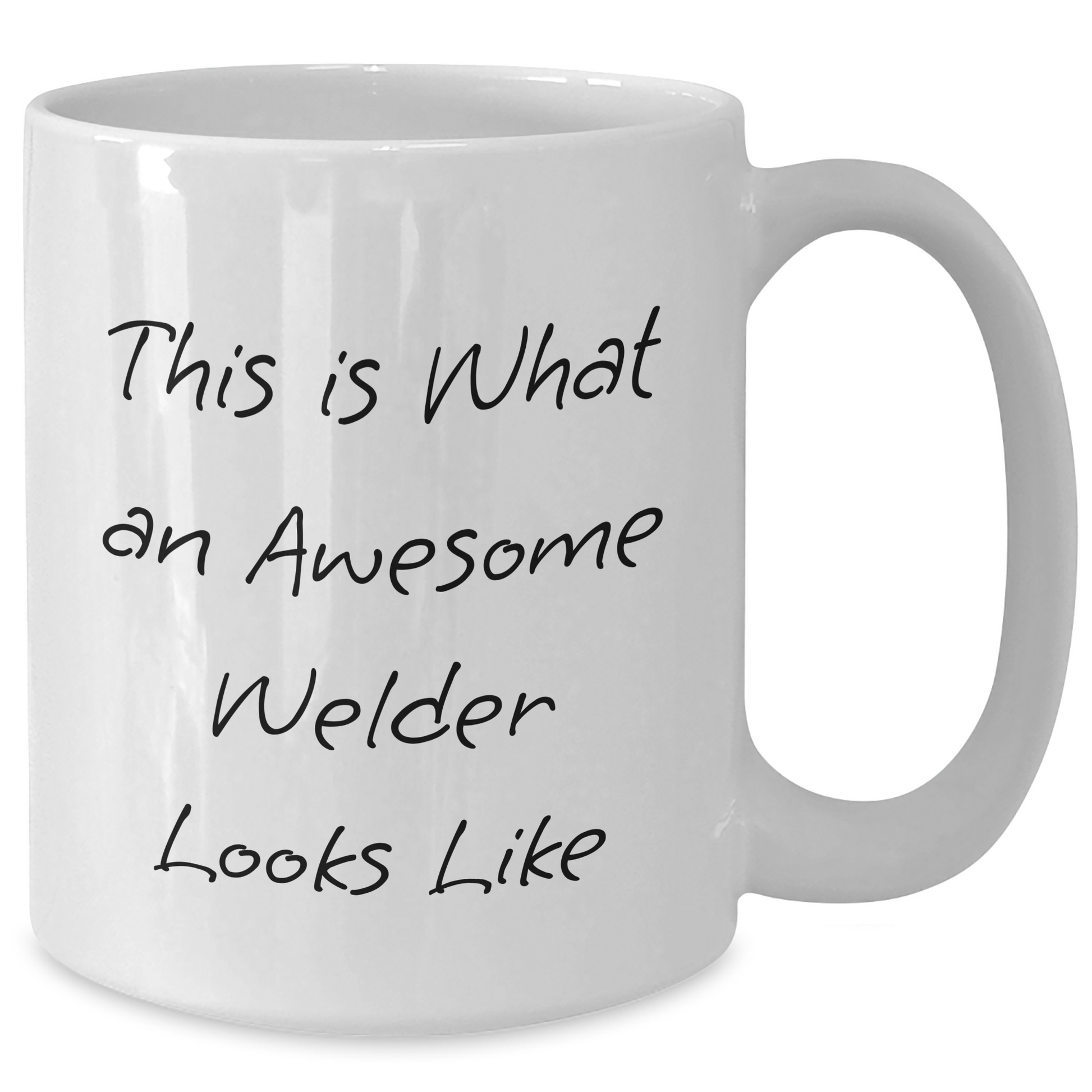 Funny Welder Gifts for Him - This Is What An Awesome Welder Looks Like White Coffee Mug for Father's Day from Men - Additional