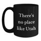 Utah Gifts from Men, Funny Utah Quotes on Black Coffee Mug, Christmas Unique Gifts - Main