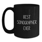Funny Sonographer Gifts, Best Sonographer Ever Quote, Black Coffee Mug for Graduation from Friends, 'You're the Best Sonographer Ever!' - Main