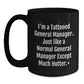 Funny General Manager Gifts for Him - Christmas Unique Office Mugs for General Manager Men from Friends and Family - Main
