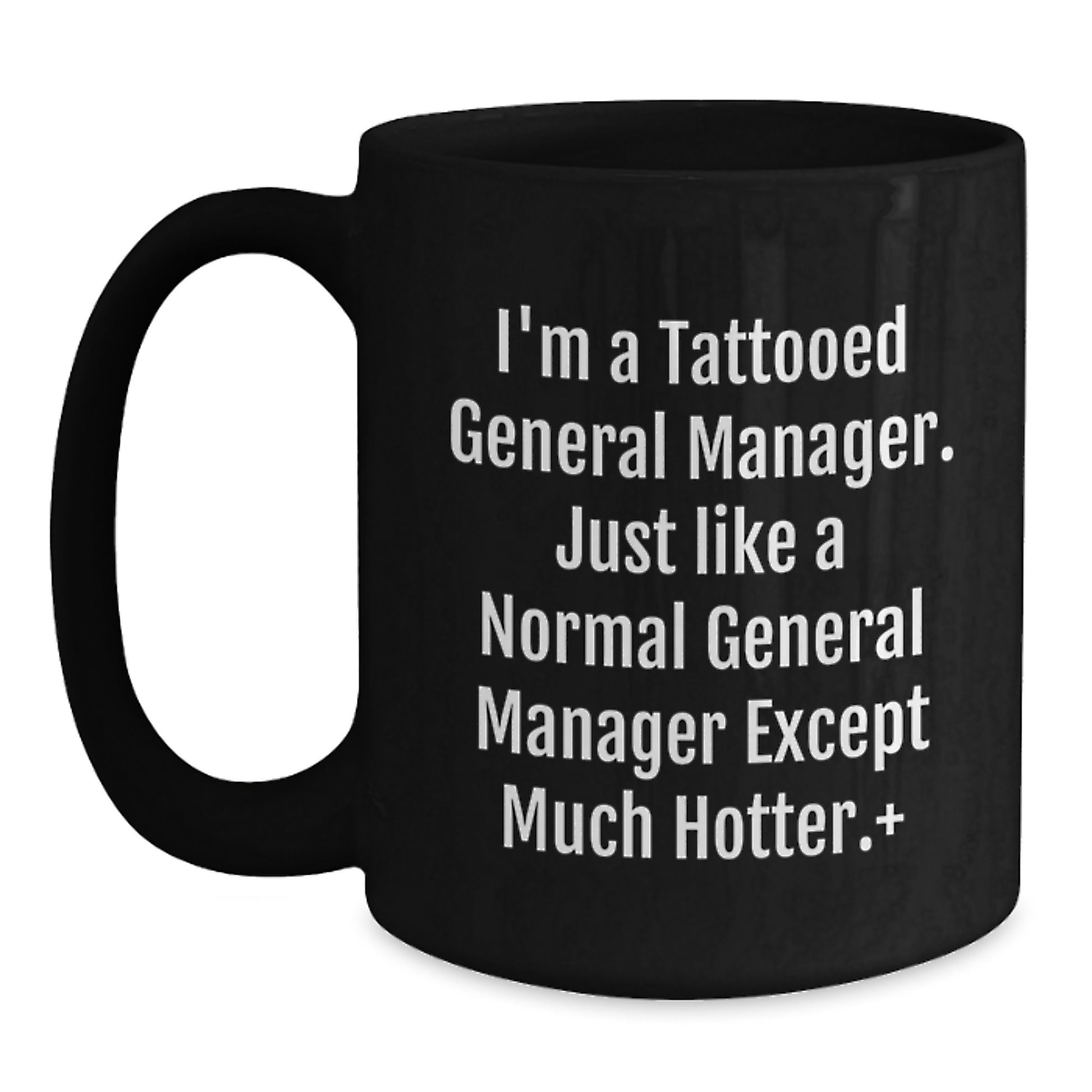Funny General Manager Gifts for Him - Christmas Unique Office Mugs for General Manager Men from Friends and Family - Main