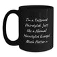 Funny Hairstylist Gifts for Friends from Men, Unique Christmas Unique Gifts for Hairstylist, Black Coffee Mug - Main