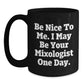 Funny Mixologist Quotes Gifts from Men to Friends - Black Coffee Mug, Unique Christmas Memorable Presents for Him, Her, Coworker, Family, Barista, Bartender, Coffee Lover, Mixologist Gifts - Main