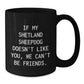 Shetland Sheepdog Lovers Funny Quote Black Coffee Mugs Gifts from Friends, Gifts for Shetland Sheepdog Enthusiasts, Birthday Unique Gifts - Additional