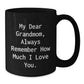 Funny Grandmom Gifts for Christmas Unique Black Coffee Mugs from Family to Mom - Additional