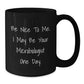 Fun Gifts for Microbiologist Friends from Family - Black Coffee Mug with Cute Quote - Unique Christmas Unique Gift Ideas for Men - Additional