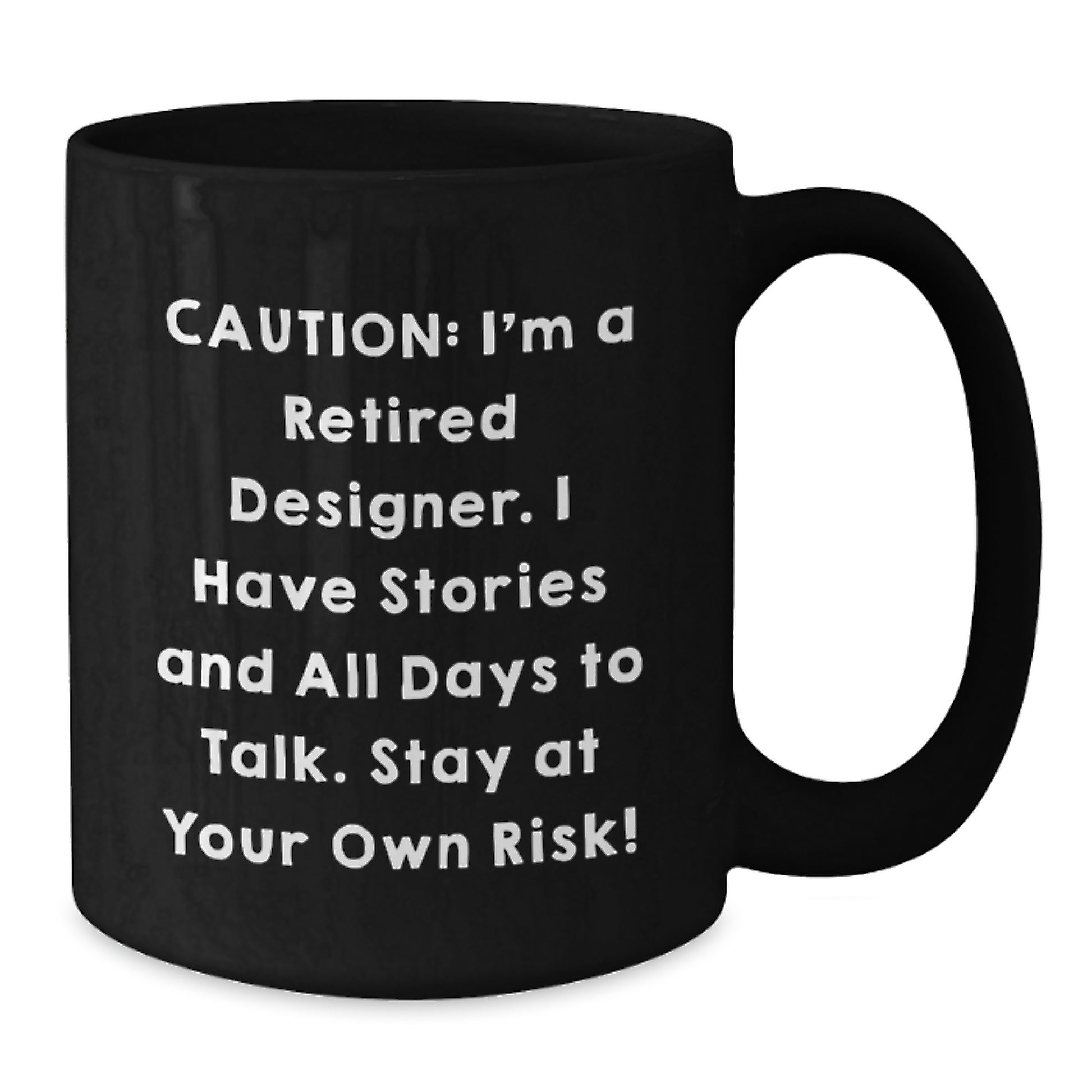 Funny Quote Black Coffee Mug Gifts from Designer Friends and Family for Christmas Unique Presents - Additional