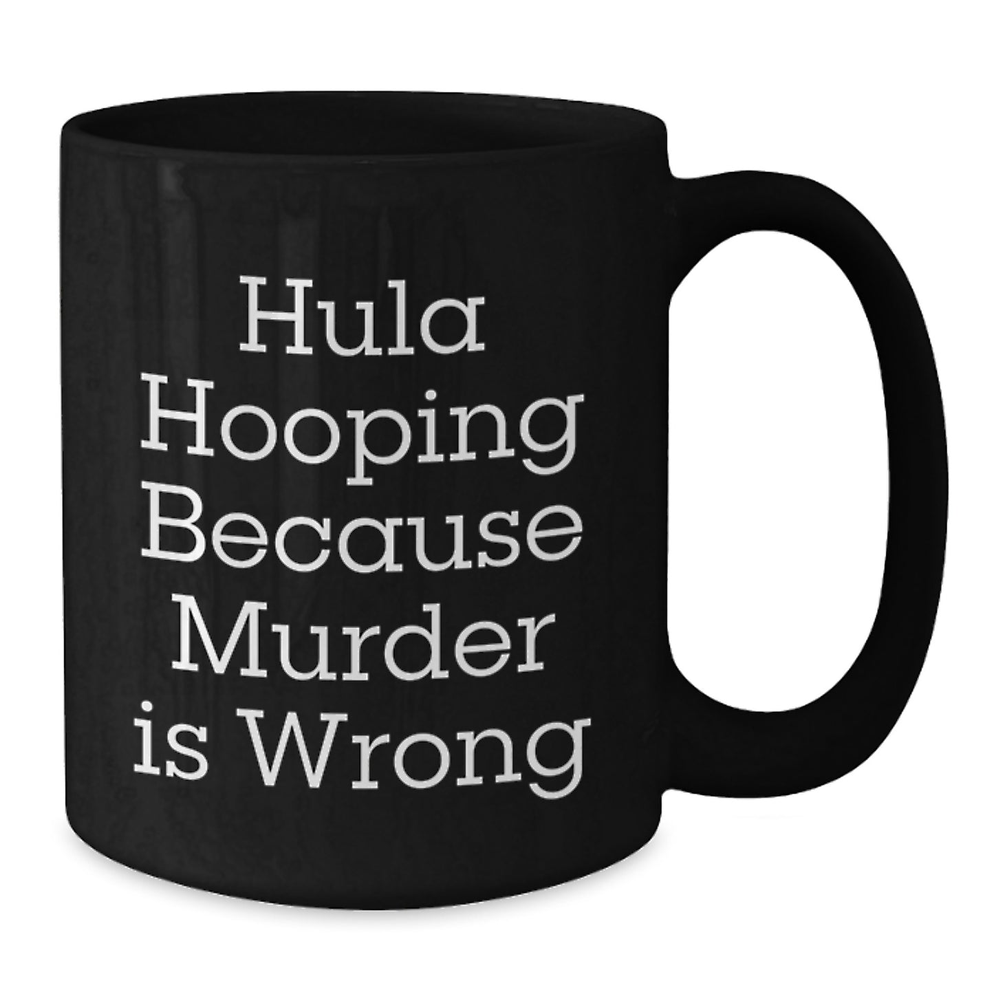 Hula Hooping Gifts for Men Funny Black Coffee Mugs from Friends for Unique Christmas Unique Gifts - Additional