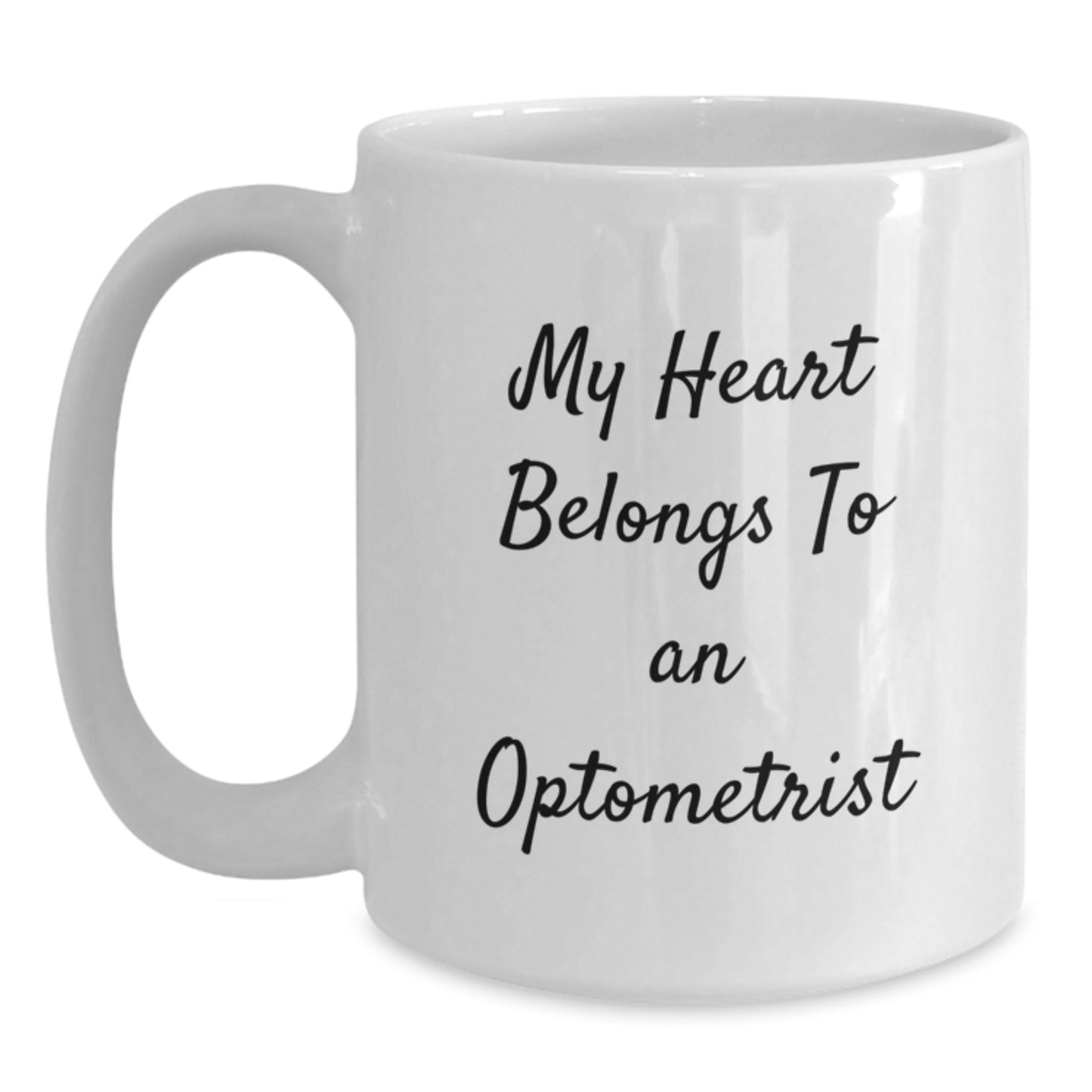 Funny Optometrist Gifts from Men, Christmas Unique Gifts, White Coffee Mug for Optometrist Lover Friends - Main