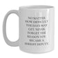 Funny Sheriff Deputy White Coffee Mug Gifts from Men to Sheriff Deputy on Christmas Unique Gifts - Main