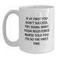 Funny Gifts for Registered Nurses, White Coffee Mugs with Inspirational Quote from Registered Nurse, Gift Ideas for Christmas Unique Gifts from Friends to Family - Main