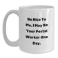 Funny Postal Worker Gifts from Friends for Graduation - White Coffee Mug with Inspirational Quote - Main