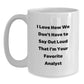 Funny Analyst Gifts for Graduation - White Coffee Mug from Friends and Family - Main