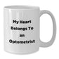Optometrist Gifts Funny Quote White Coffee Mug for Christmas Unique Gifts from Friends to Optometrist, White Coffee Mug for Men, Women, Coworkers, or Family - Additional