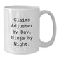 Claims Adjuster Humor Gifts from Friends for Claims Adjuster, White Coffee Mug, Funny Quote, Birthday Unique Gifts - Additional