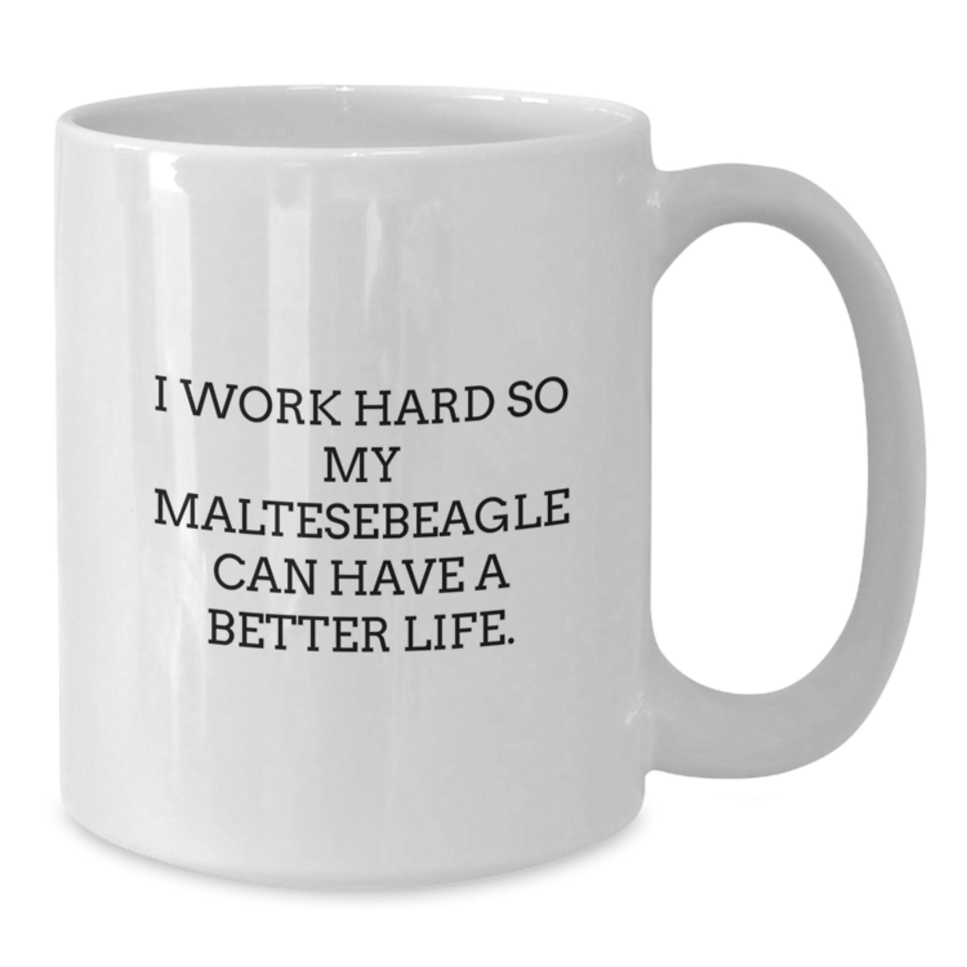Funny Maltese Dog Lover Gifts from Friends, Inspirational Quote White Coffee Mug for Maltese Dog Owners, Birthday Unique Gifts for Maltese Dog Enthusiasts - Additional