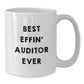 Funny Auditor Gifts for Men Women Friends Coworkers Family, Best Effin' Auditor Ever White Coffee Mug, Perfect Unique Christmas Unique Gifts from Men Women Friends Coworkers Family - Additional