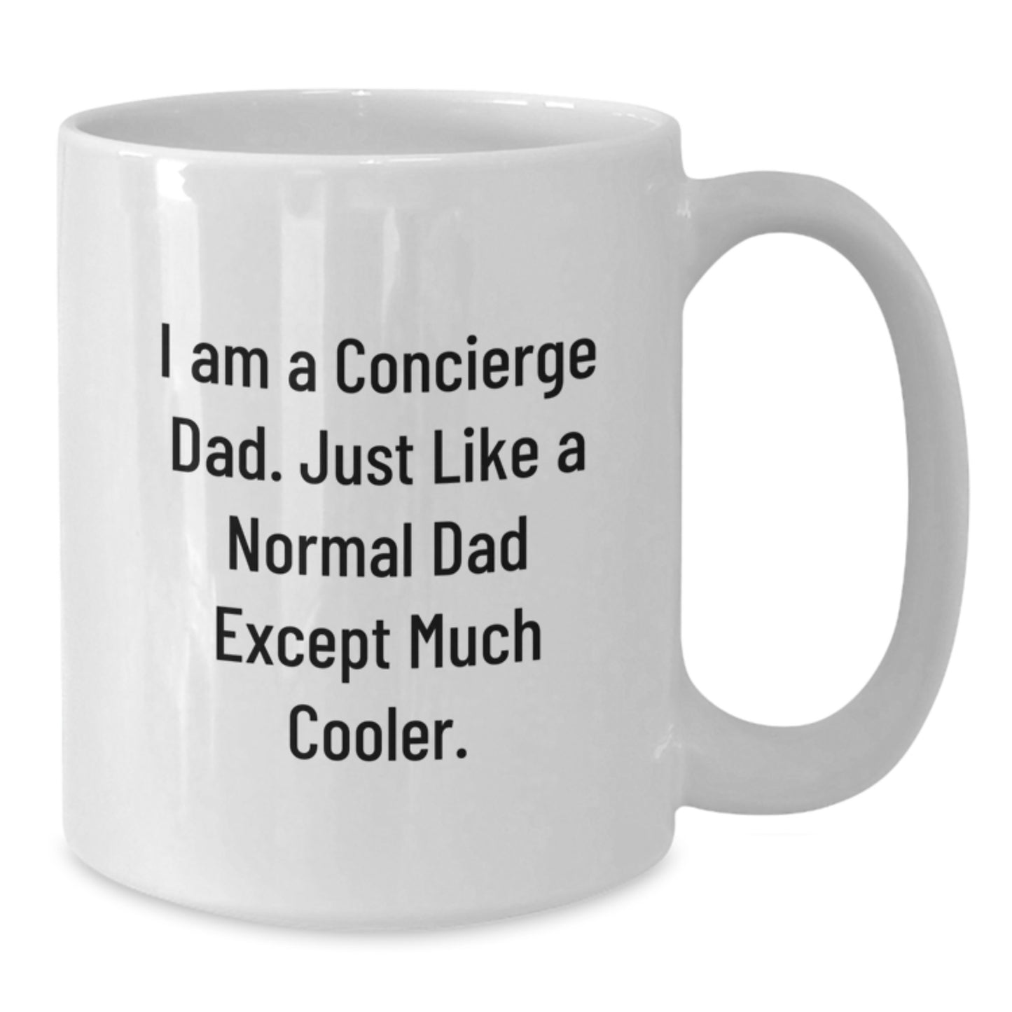 Funny Concierge Dad Gifts from Men to Friends for Christmas Unique Mugs - Additional