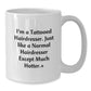 Funny Hairdresser Gifts from Men for Women, Unique Christmas Unique Gifts for Hairdresser Friends, White Coffee Mug - Additional