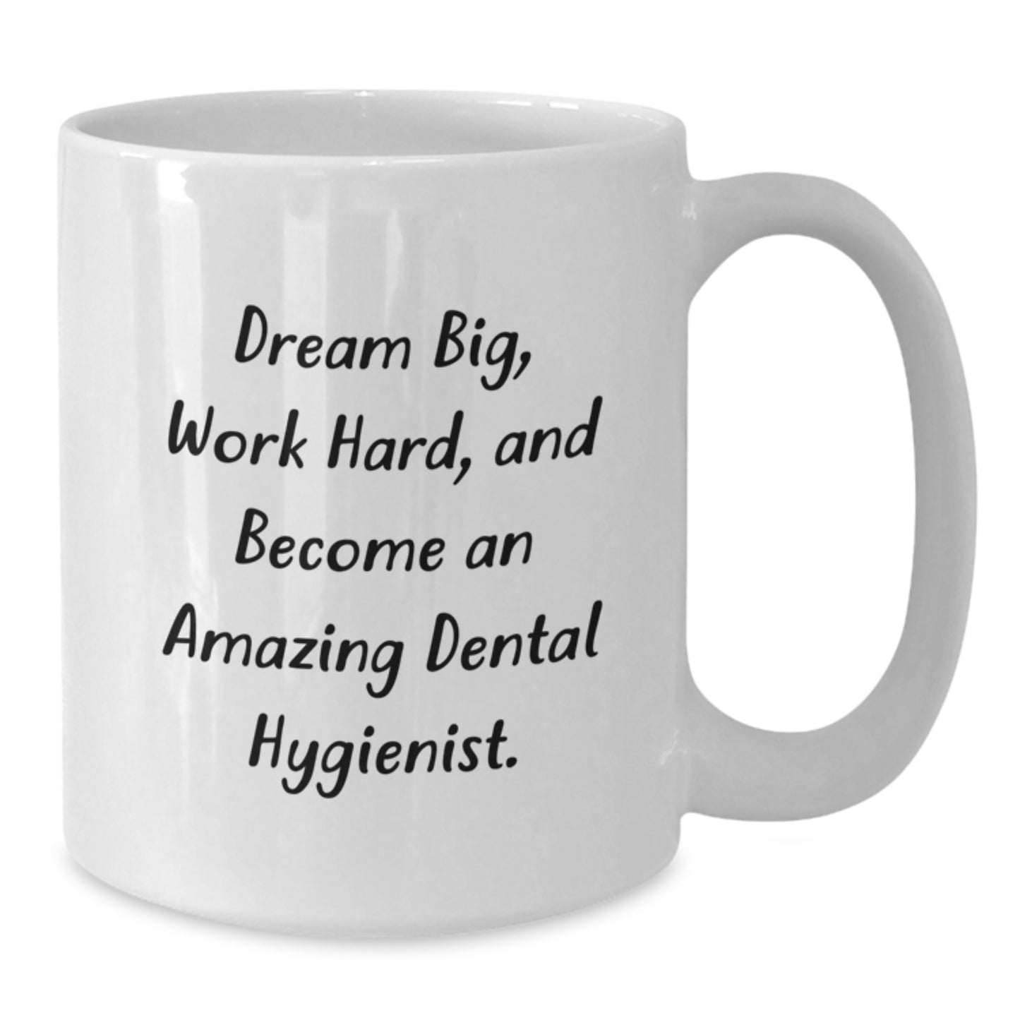 Gifts from Friends to Dental Hygienist, Inspirational Quotes for Amazing Hygienists, White Coffee Mug for Graduation Gifts for Her - Additional