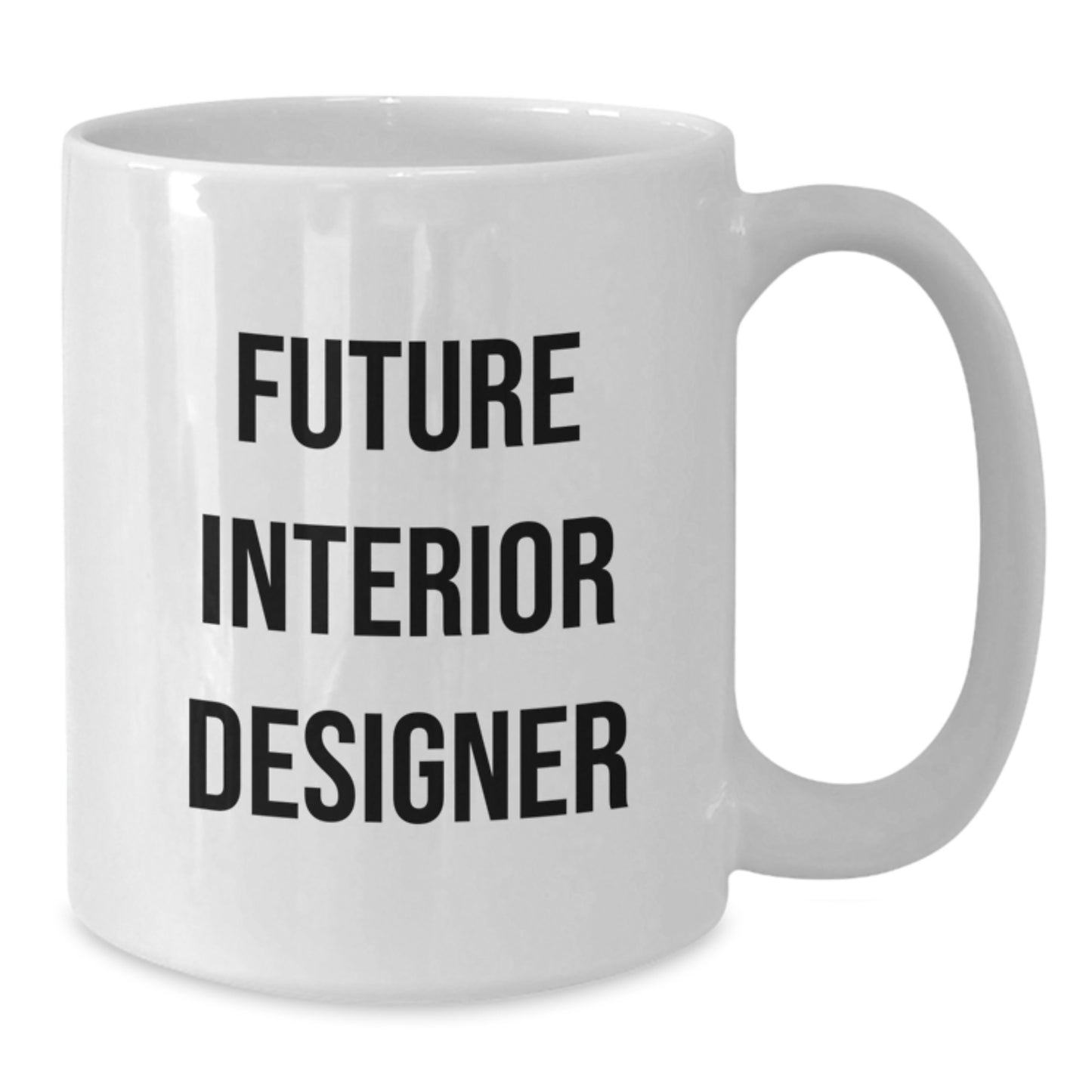 Funny Inspirational Quotes for Future Interior Designers Christmas Unique Gift, Gifts from Friends to Interior Designer, White Coffee Mug, Funny Inspirational Quote - Additional