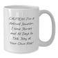 Funny Jeweler Gifts from Friends for Men, White Coffee Mug, Christmas Unique Presents, Stay At Your Own Risk! - Additional