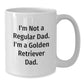 Funny Golden Retriever Dad Gifts from Men to Golden Retriever Dog Friends on Birthday Unique Gifts - Additional